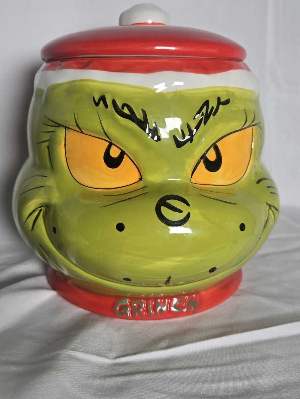 ​Dr. Seuss "The Grinch" Ceramic Christmas Cookie Jar (2025)